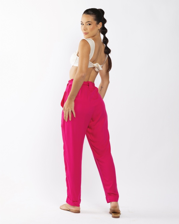 CALÇA CLOCHARD PINK 