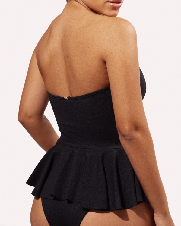 BODY BIA PRETO ATOALHADO 