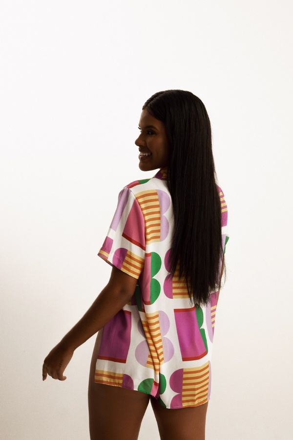 CAMISA BOTÃO SHAPES