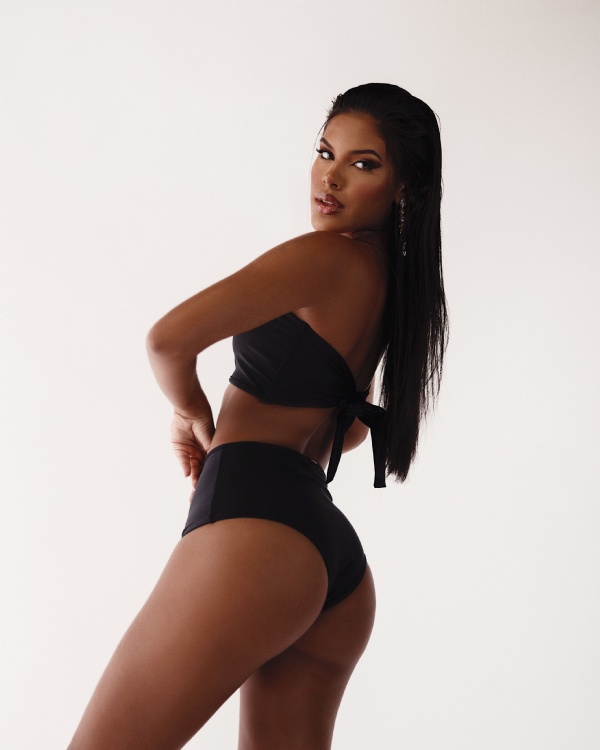 BIKINI HOT PANTS PRETO