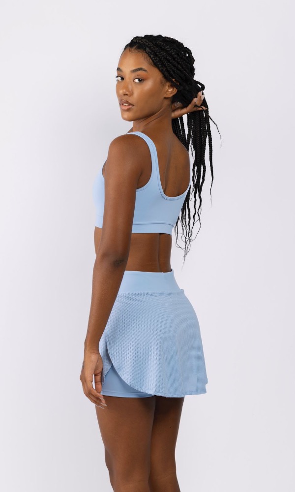 CONJUNTO SHORT SAIA SUN AZUL ICE 