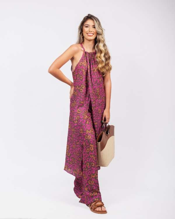 TÚNICA ISLA PINK SAVAGE