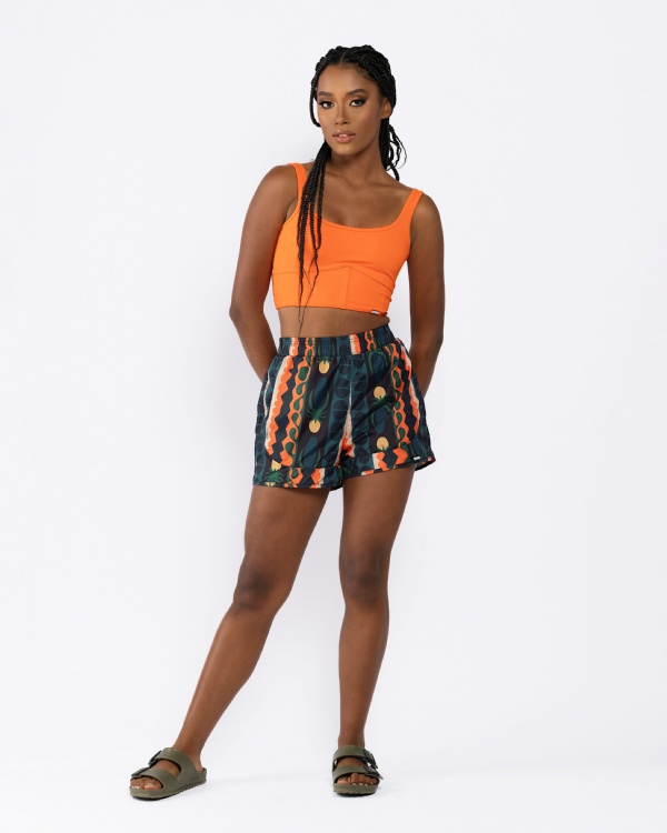 SHORT GLINTS TROPICAL 