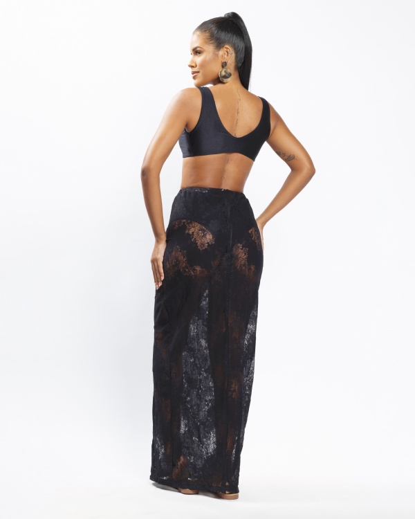 SAIA RETA RENDA PRETA 