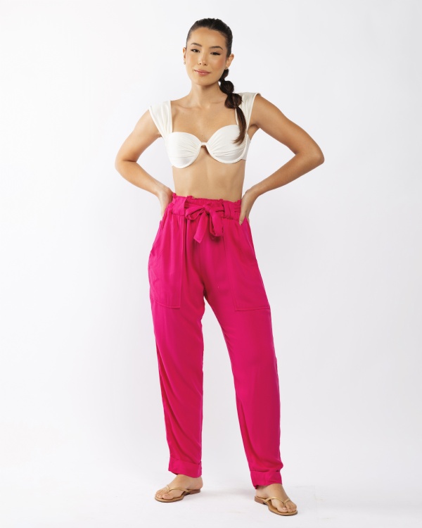 CALÇA CLOCHARD PINK 