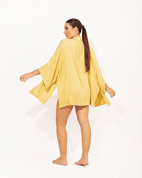 KIMONO TRIO MOSTARDA 