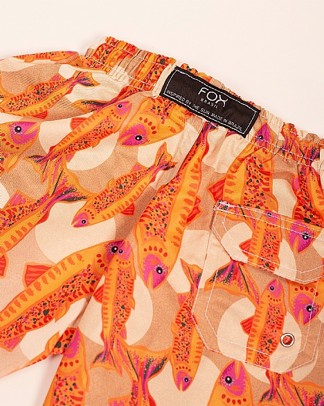 Short Infantil Peixe Ser