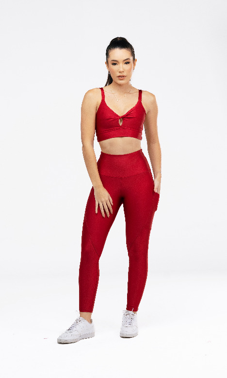 CONJUNTO MOVE VINHO BORDÔ 