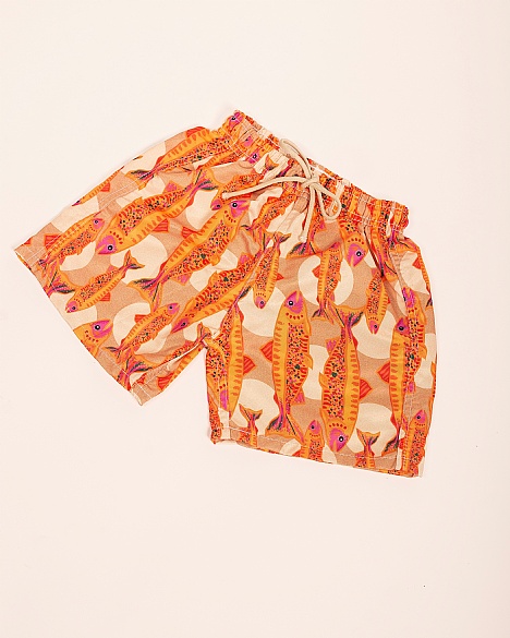 Short Infantil Peixe Ser