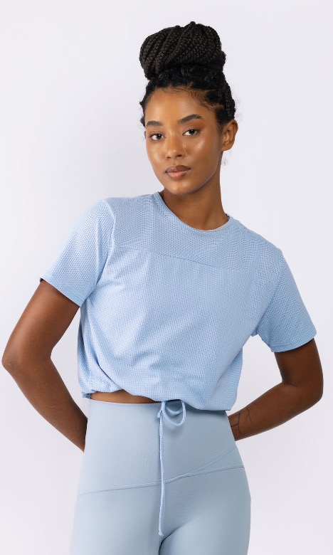 CAMISA NEW LIFE DRY FIT AZUL ICE