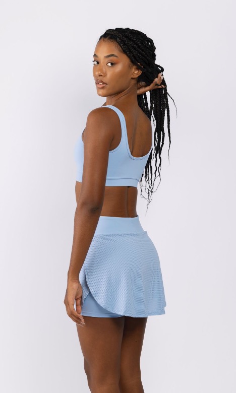 CONJUNTO SHORT SAIA SUN AZUL ICE 