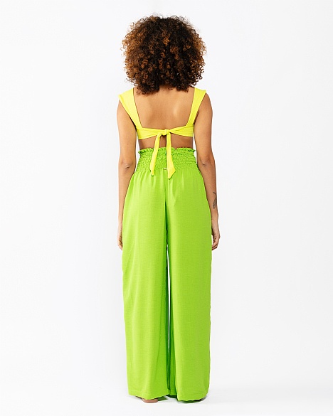 CALÇA LASTEX VERDE 