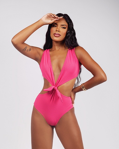 Body Lexi Pink Texturizado