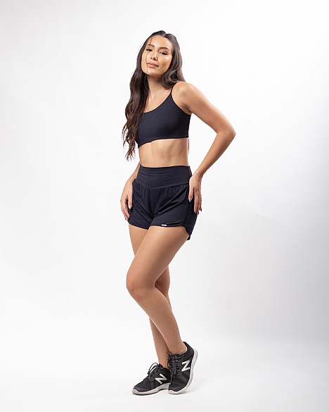 Conjunto Slim Dupla Face Preto