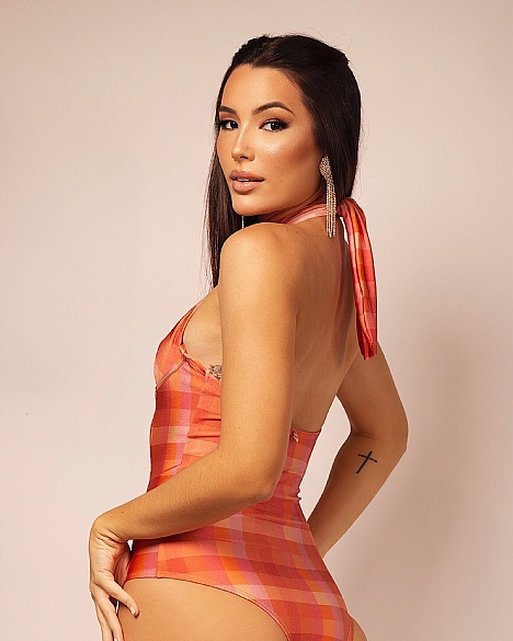 Body Jade Vichy Apricot