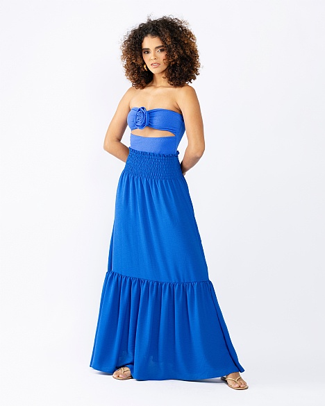 SAIA LASTEX AZUL MILANO